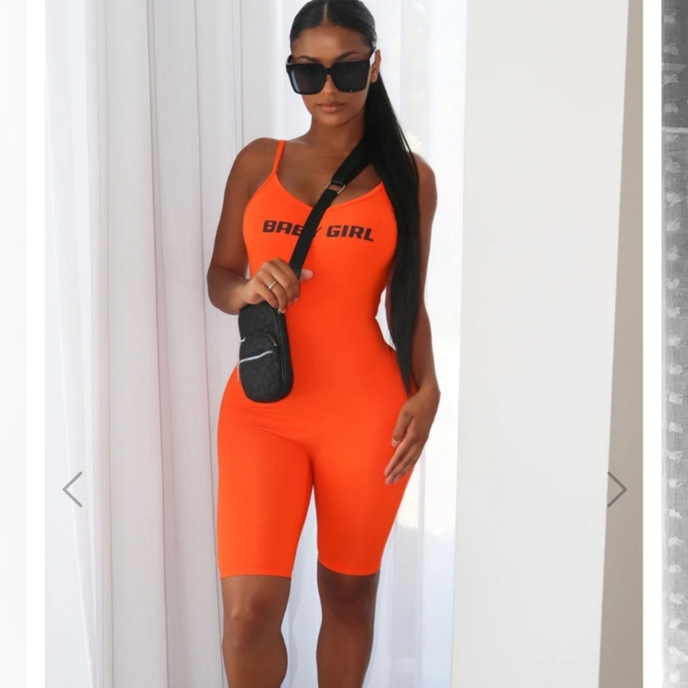 Spaghetti Strap Romper - Picture 3 of 3